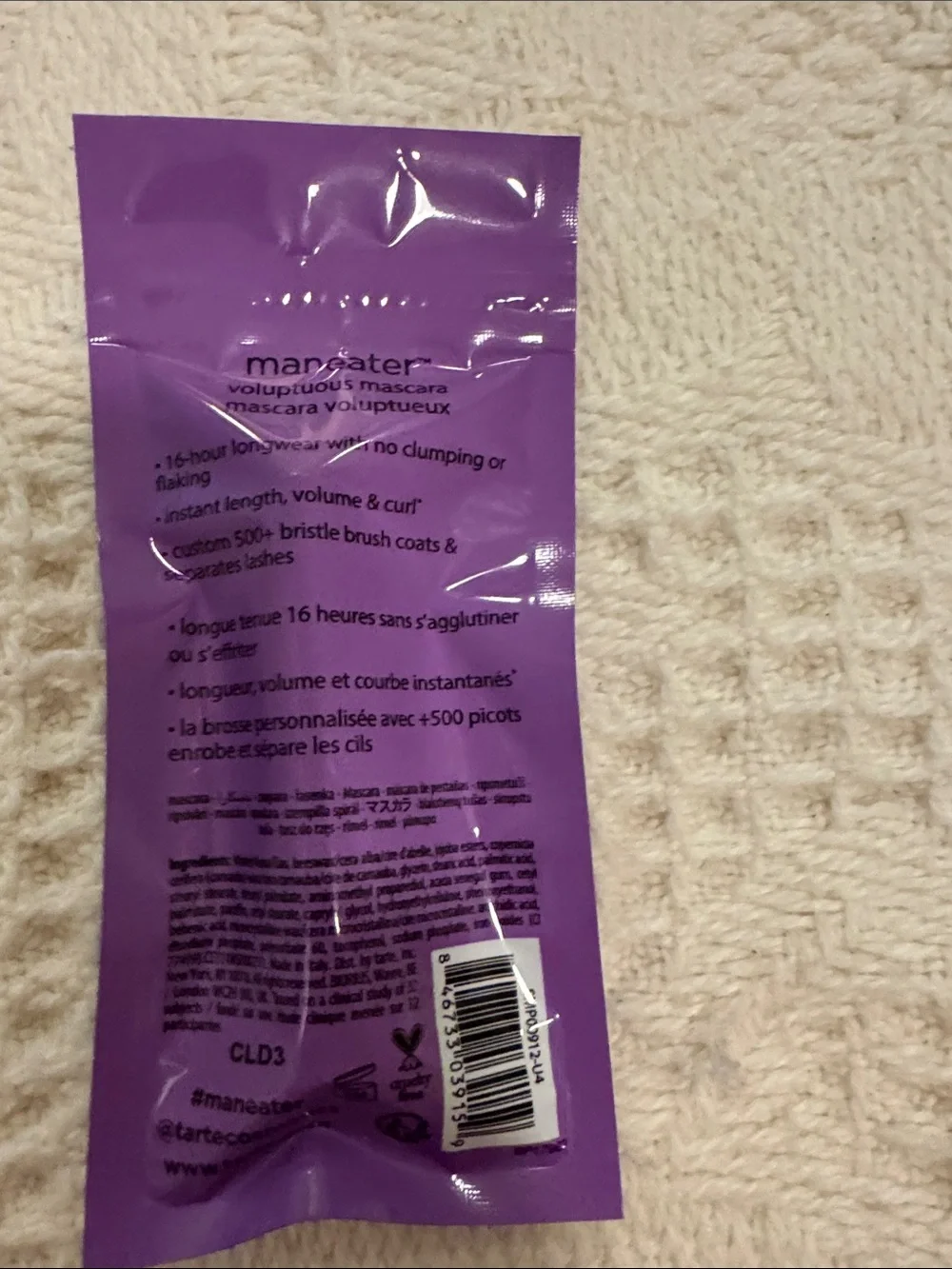 tarte Purple Mascara Duo with Nude-Pink Compact Blush